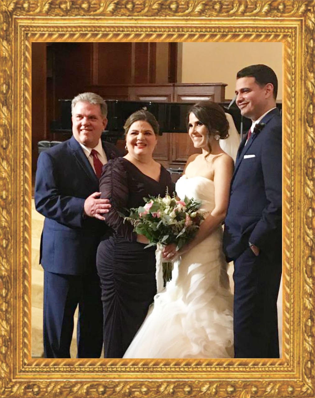 Ceremony Portrait / Gilt Frame